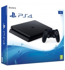 PS4 SLIM : JET BLACK [1TB] 0